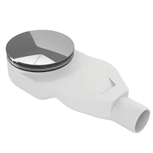 Flacher Ablauf mit Siphon für superflache Duschwannen